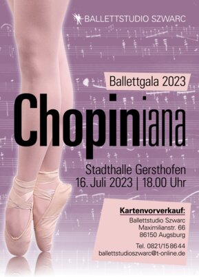 Ballettgala 2023 im Ballettstudio Szwarc
